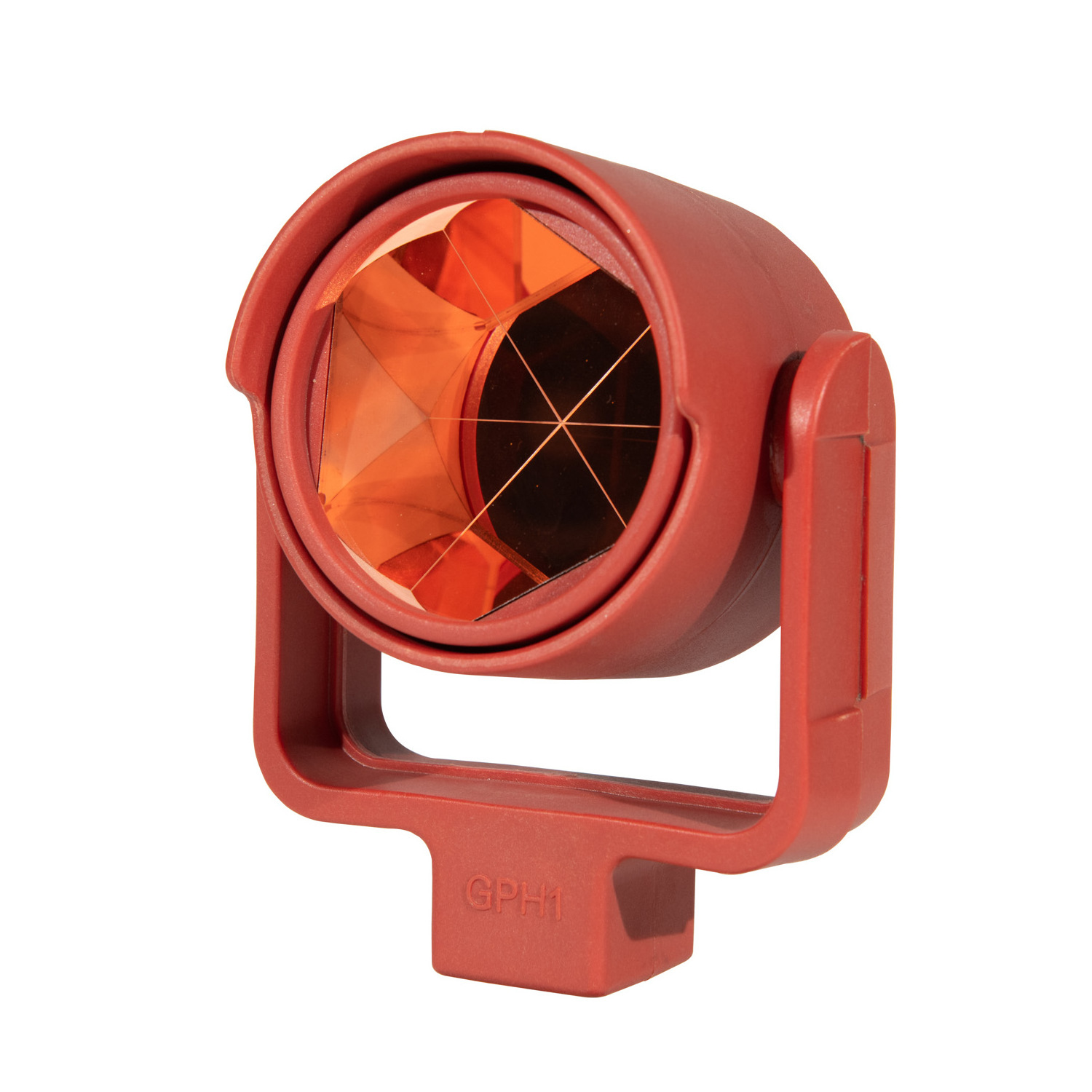 GPR111 Prism Optical Surveying Mini Prism For Total Station RED Optical Prism