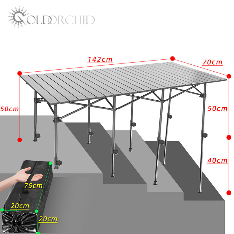 Portable Bbq Table Wine Pool Coffee Furniture Outdoor Camping Table Dinning Bar Picnic Table Folding