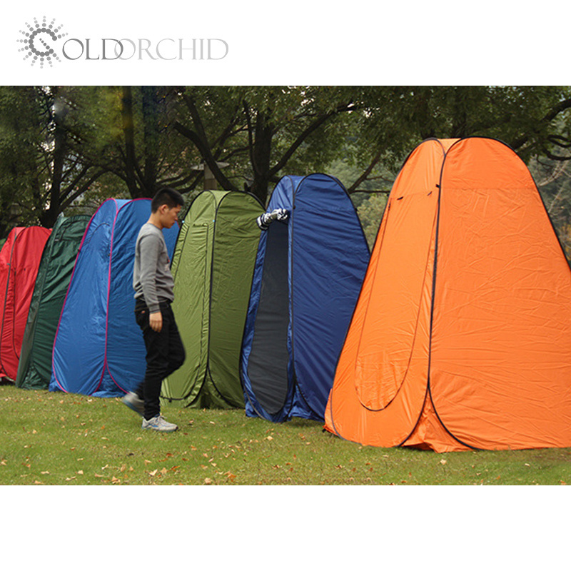 Hot Sale Single person bathing waterproof quick open pop-up outdoor camping tents waterproof