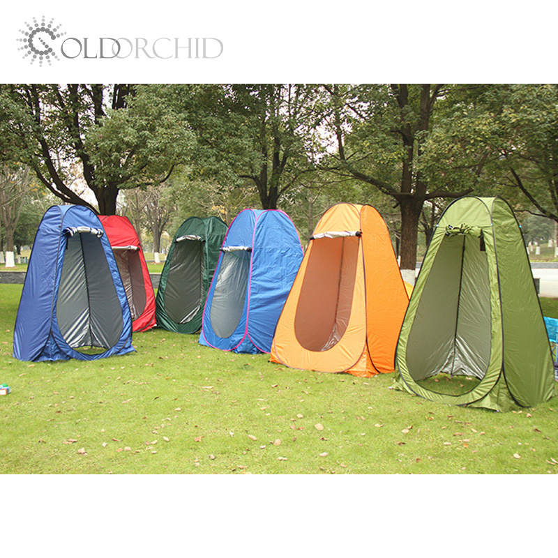 Hot Sale Single person bathing waterproof quick open pop-up outdoor camping tents waterproof