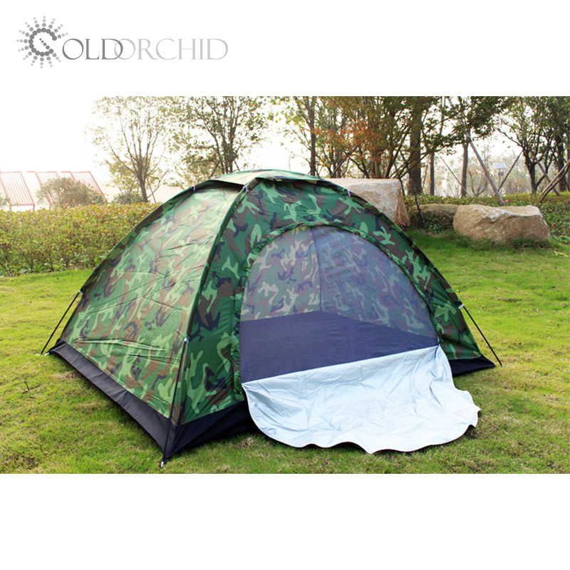 2024 New Arrival Folding Bed Camouflage Hiking Outdoor Camping Tent