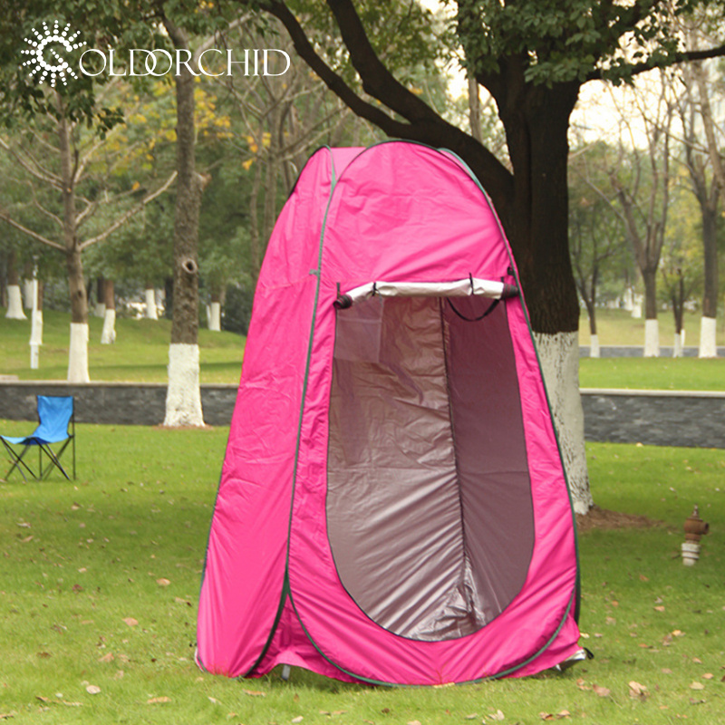 Hot Sale Single person bathing waterproof quick open pop-up outdoor camping tents waterproof