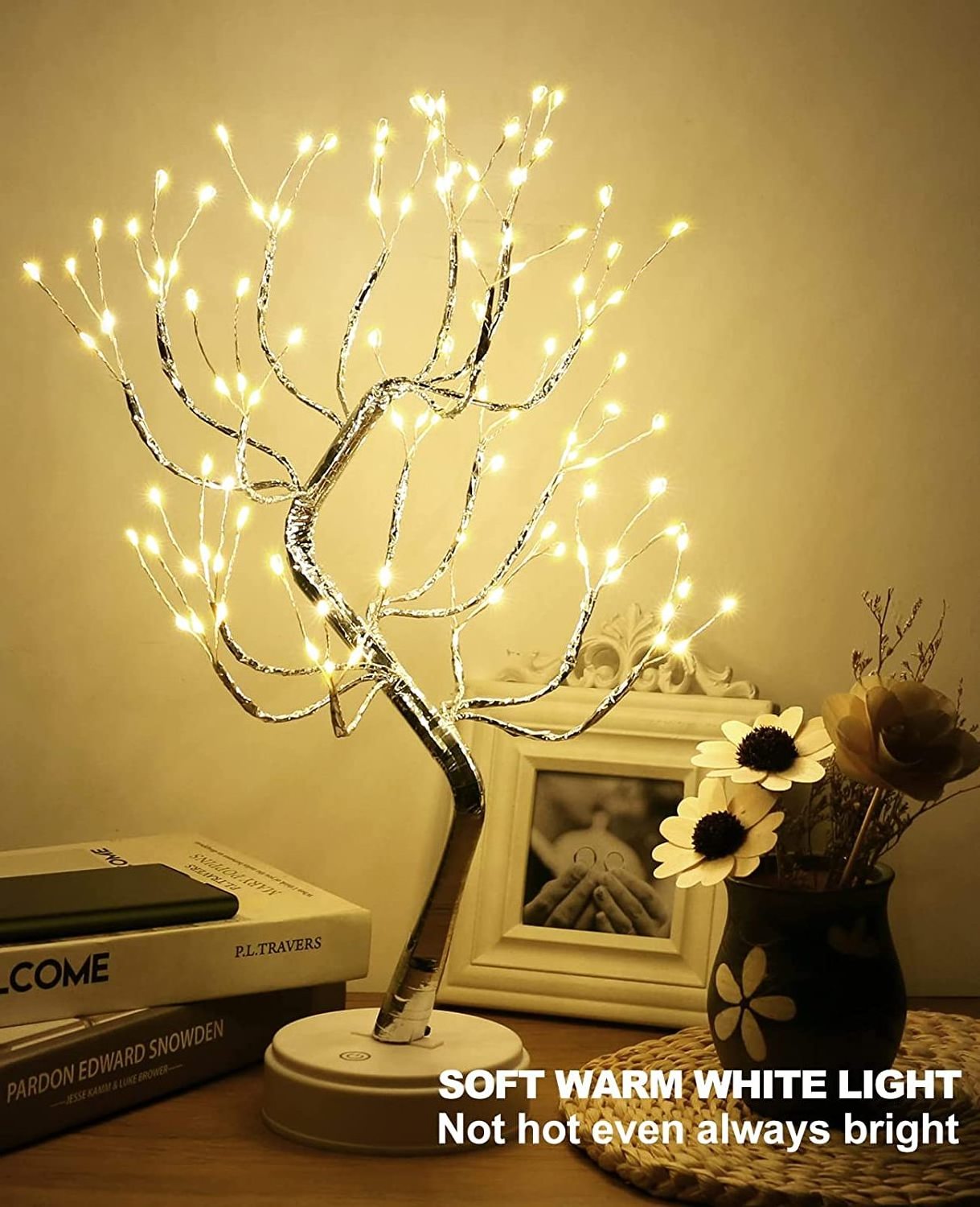 String Decorative Window Waterproof Fairy Garland Tree LED Curtain Light for Bedroom Decorations