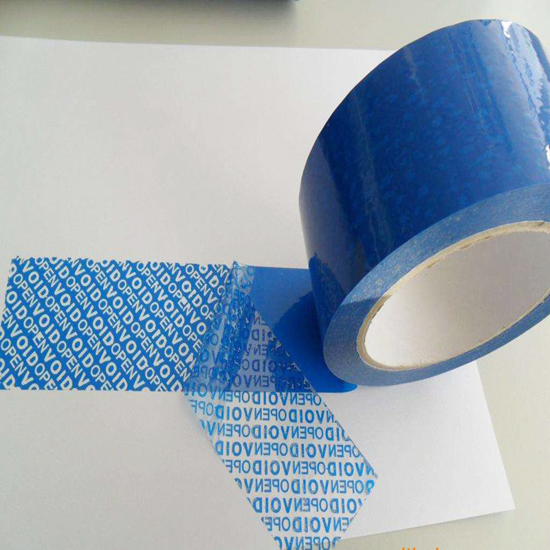 Factory OEM Half transfer Total Transfer and Non-transfer OPEN VOID anti-sheft security tape adhesive security tape