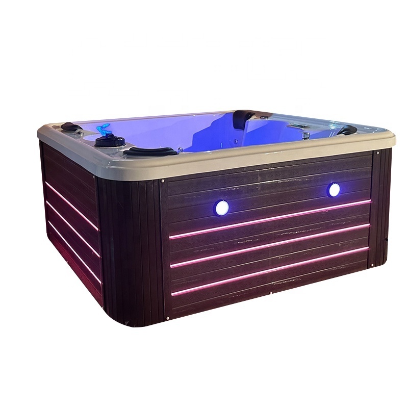 6 Persons Deluxe Balboa System America Acrylic Hot Tub Outdoor Swim SPA with Jacuzzier/ Party Bathtub with TV / Hot Tub