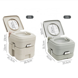 20L Mobile Toilet With Single Outlet Amazon Hot Selling Plastic Outdoor Camping Portable Toilet For Sales