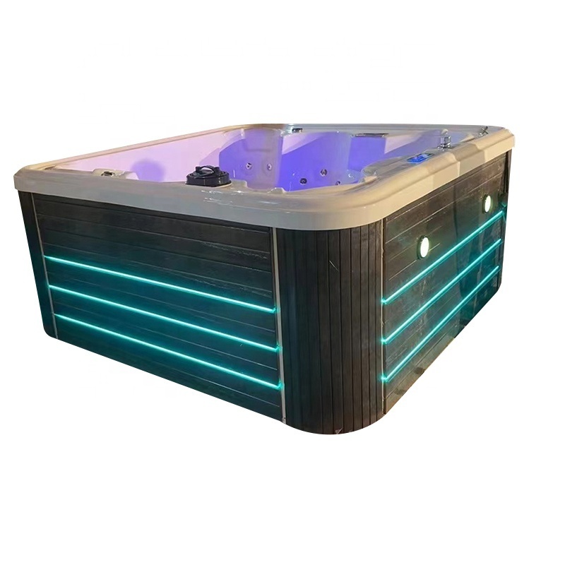 6 Persons Deluxe Balboa System America Acrylic Hot Tub Outdoor Swim SPA with Jacuzzier/ Party Bathtub with TV / Hot Tub