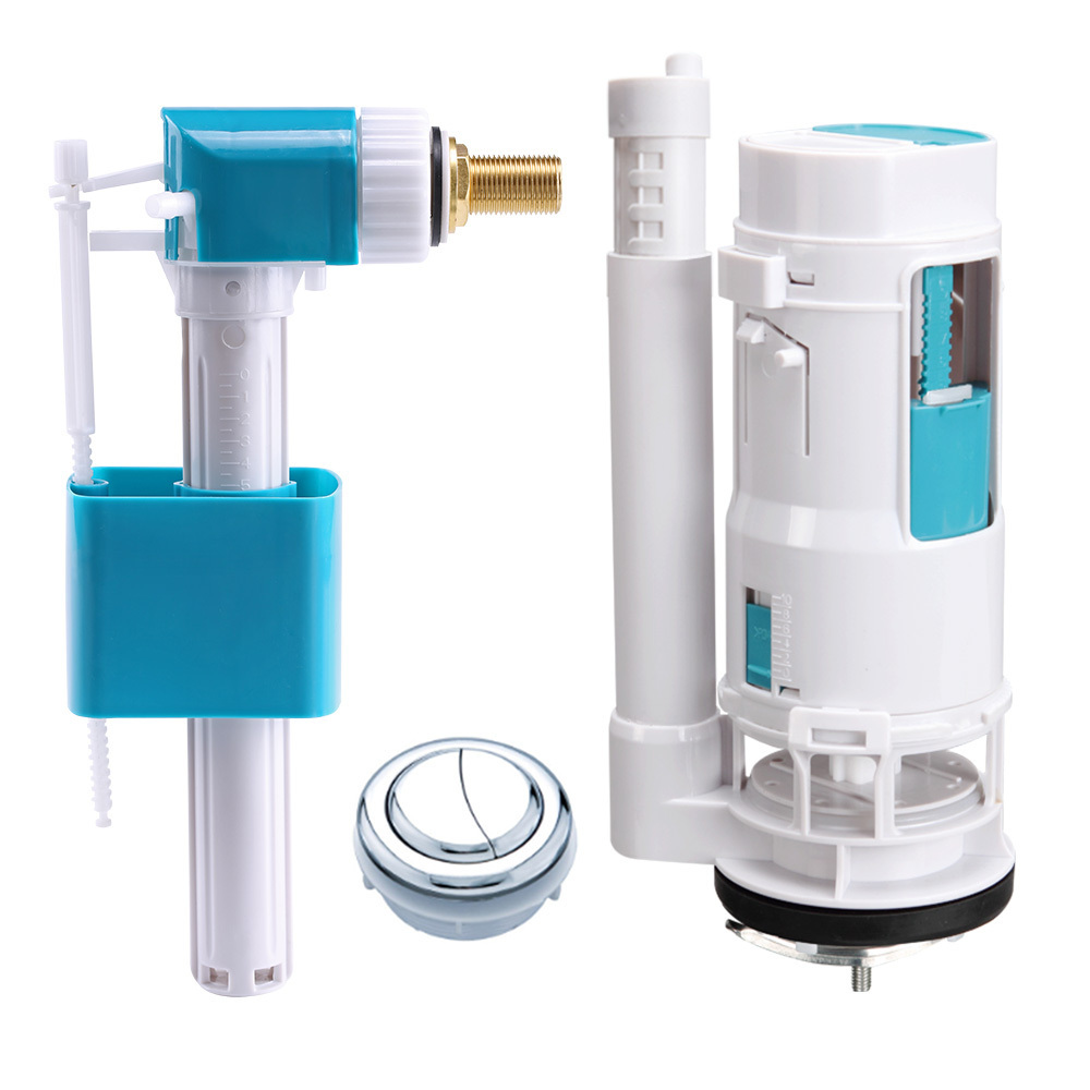 CE certificated Universal toilet cistern inlet cistern filling valves and outlet flush valves