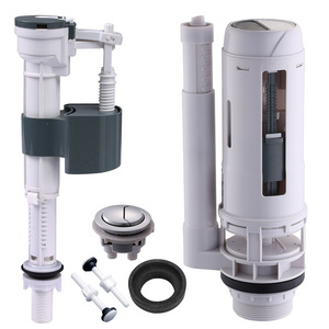 NUCA Economic flush valve anti siphon toilet Inlet Outlet Valve cistern toilet dual flushing mechanisms