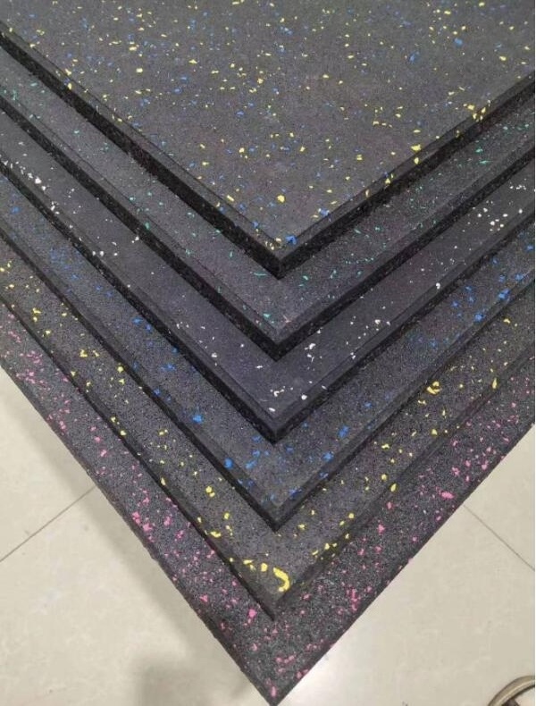 Rubber Flooring Sound Insulation Rubber Flooring Exercise Mat Premium Soundproof Fireproof Laminate Rubber Flooring Underlayment