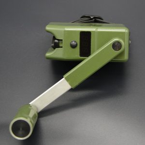 compassarmor hand crank generator Hand Operated DC Generator hand drive  personal Portable dynamo generator