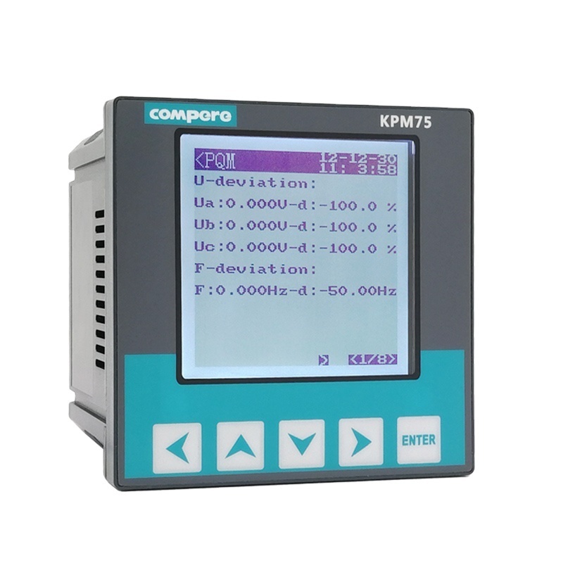 Online monitoring electrical network analyzer 3 phase digital power and harmonics analyzer