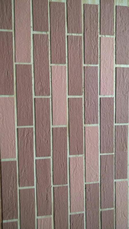 outdoor and indoor Light Clay flexible brick wall tile