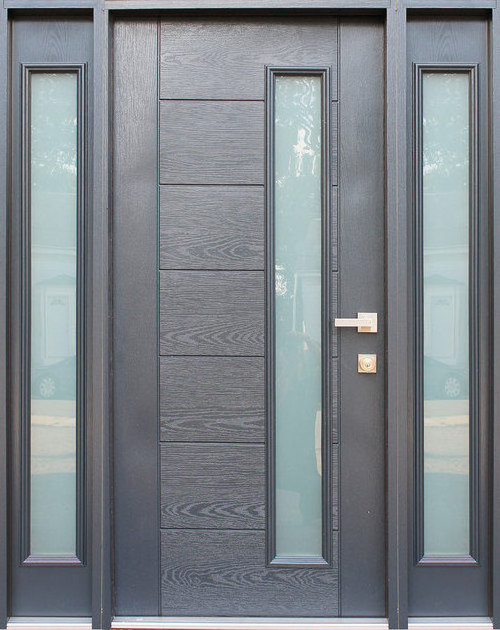 USA and UK standard composites fiber glass prehung Door