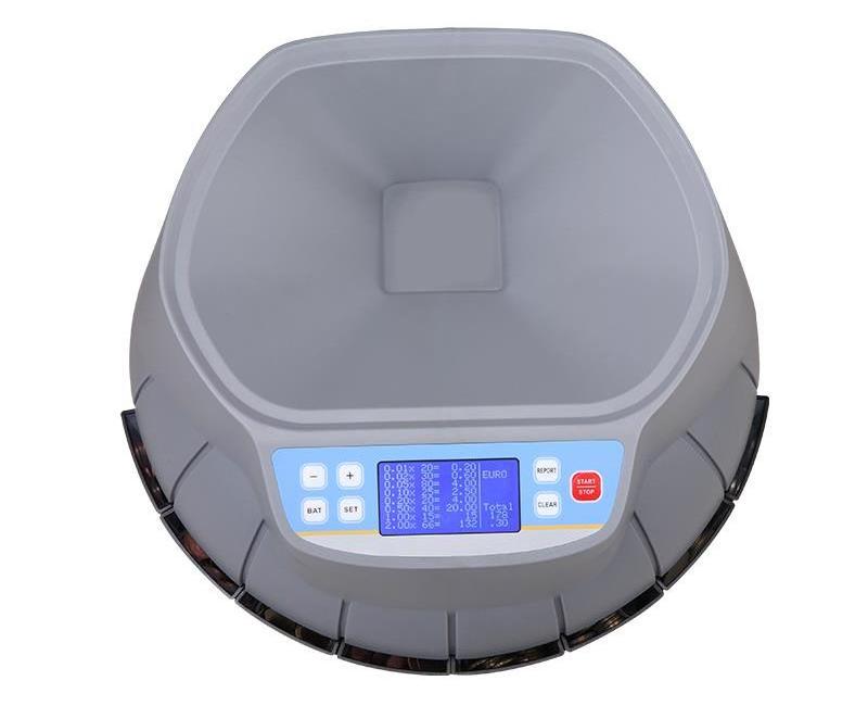 ComPOSxb high speed  Auto Coin Counter and Sorter for EURO and USD LCD/LED  Dot Matrix Screen display