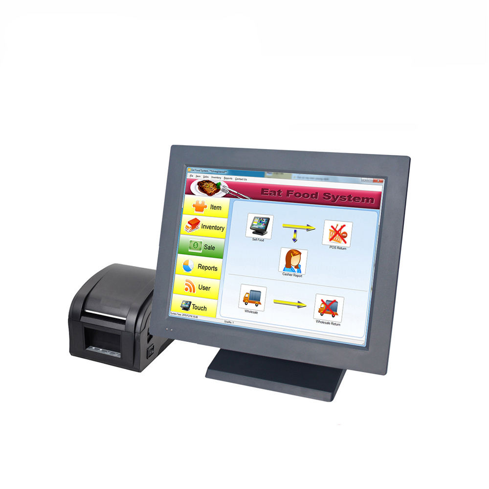 Hot selling POS2116 automatic cash register 15 touch pos all in one system payment terminal