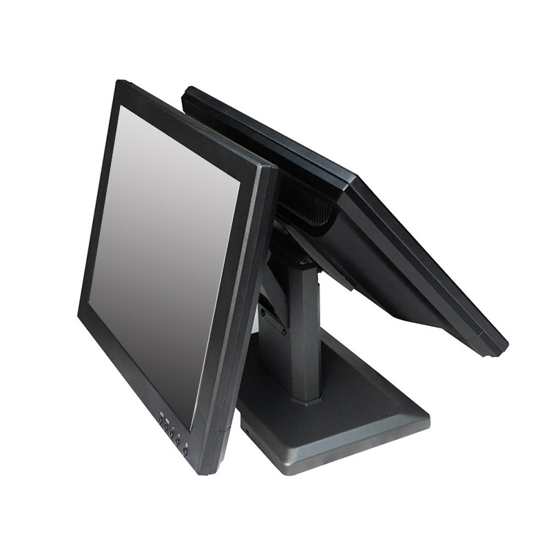 High quality 15 inch LED Double side touch screen computer Monitor