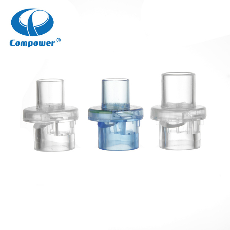 Compower Plastic CPR Face Mask Replacement One Way Check Valve For CPR Mask