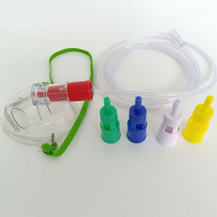 Medic Adult Oxygen With Bag Spray Nebulizer Kit Mask, Venturi Mask, Oxygen Venturi Mask With Bag Nebulizer Kit