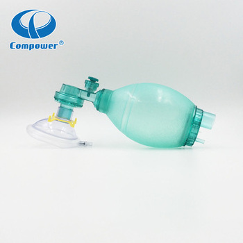 Compower Professional Manufacture Doctors Use Valve Parts Ambu Bag With Manometer