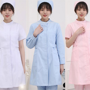 ceil blue stand collar medical uniformes de hospital scrub nurse uniform sets for women