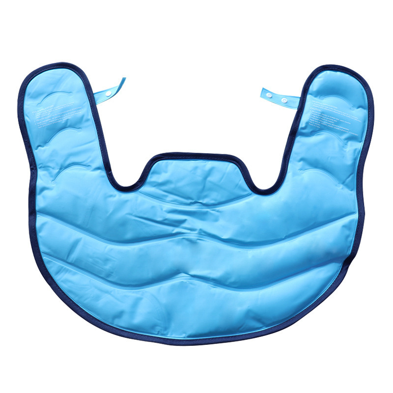 Compports OEM soft plush lining reusable compress pain relief hot cold gel ice pack for neck shoulder