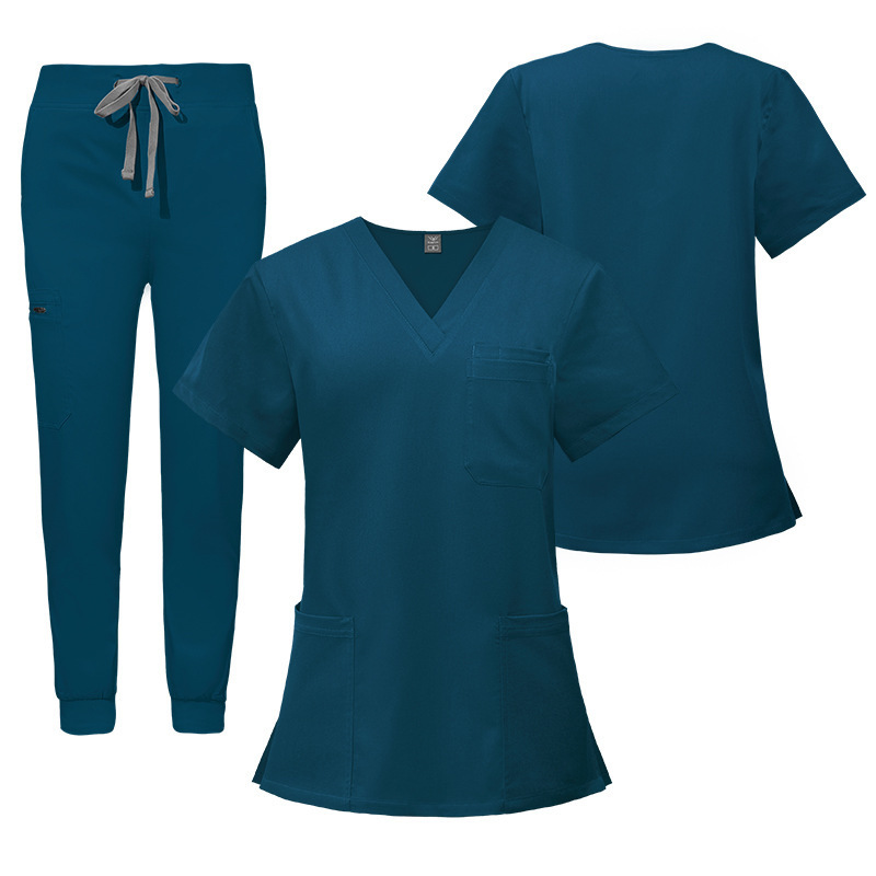 Wholesale oversize one piece nurses medical scrubs jumpsuit manufacturers woman suits uniforms