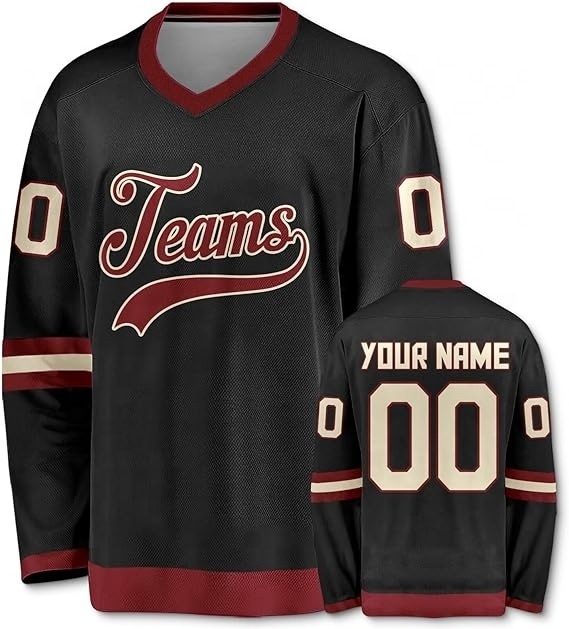 Custom Hockey Jersey Practice Jerseys for Men Youth Personalized Stitched Printed Name Number  Logo