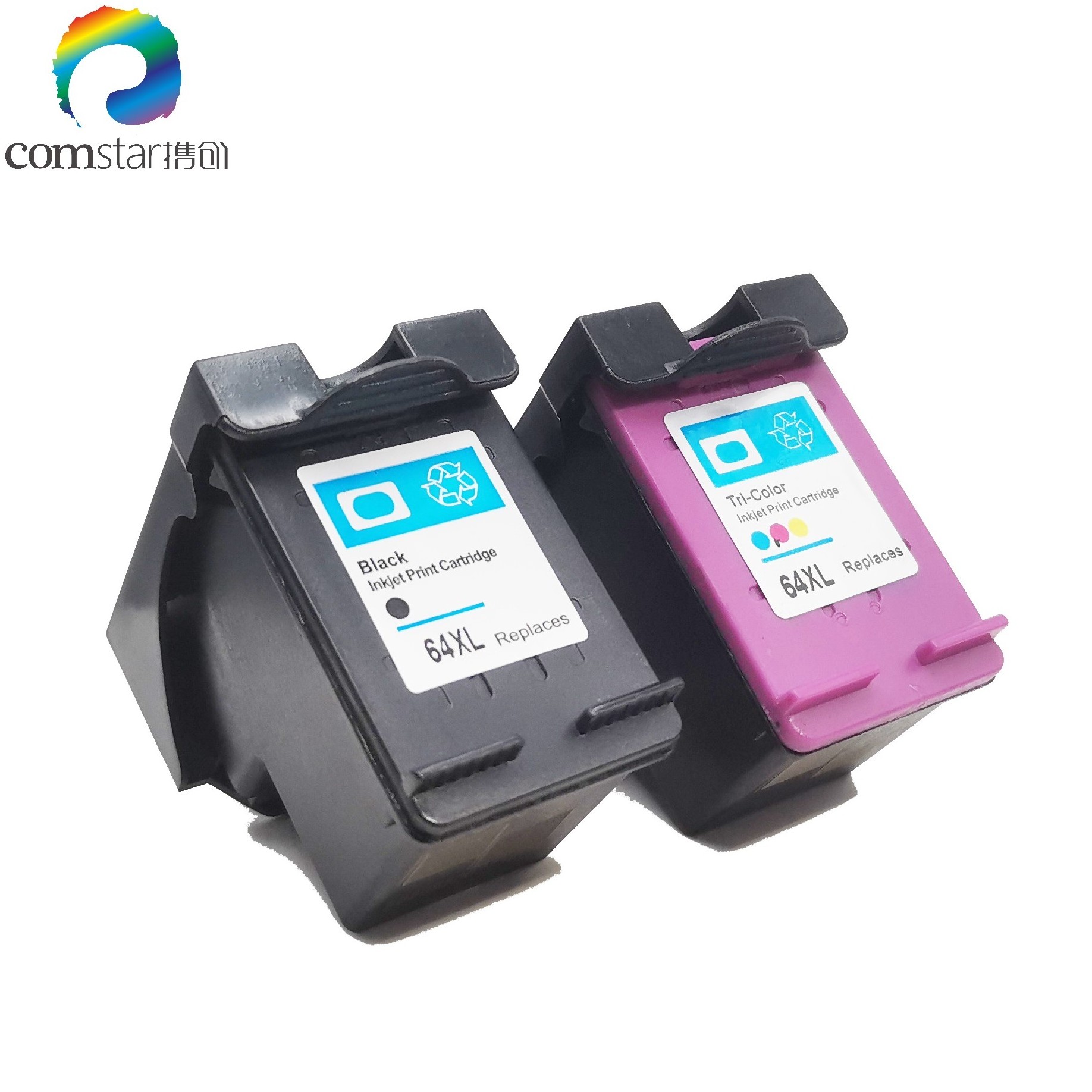 Premium Quality Inkjet Ink Cartridge 64 XL 64XL for HP Envy Photo 6252 6255 6220 6222 6230 7830 7832 7855 7858 Printer Ink Full