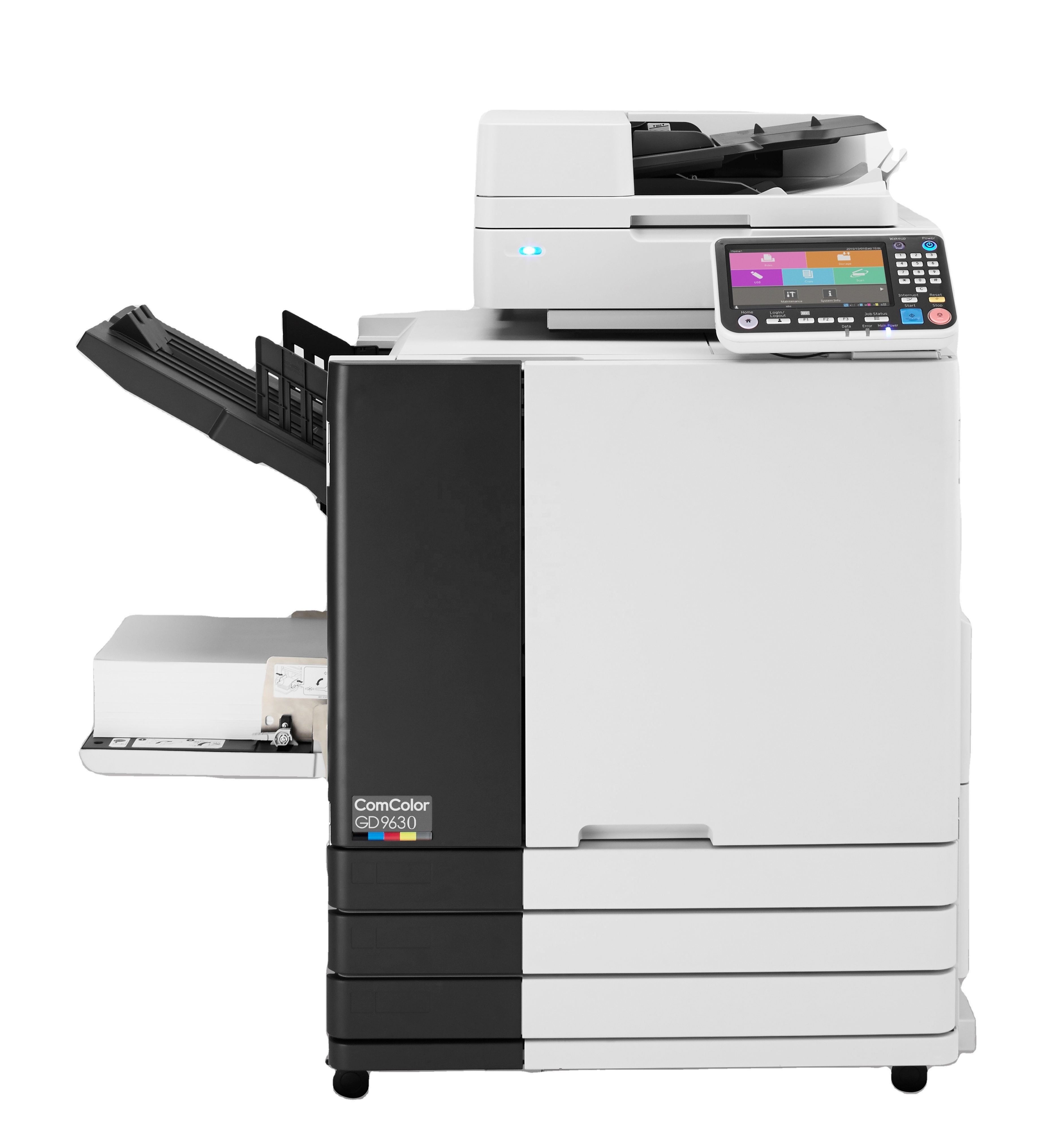 GD9630 Printer 160 PPM 5 color RISOs Comcolors GD9630 Inkjet Printer High-Speed CMYK Gray A3 Good Price Machine riso gd9630