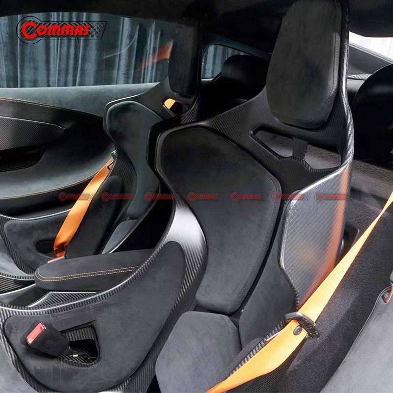 Newest Carbon Fiber MSO Style Bucket Car Sport Seats Adjustable Racing Seat For Mclaren Universal Car 720s 540c 570s 600lt