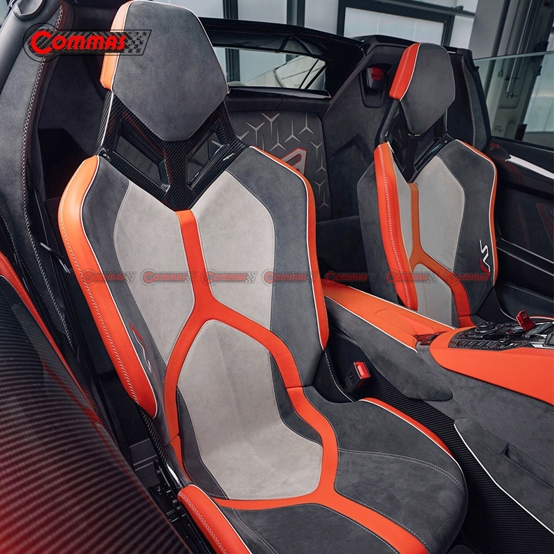 Luxury Car Interior Accessories Real Carbon Fiber Sport Racing Seat For Lamborghini Aventador SVJ