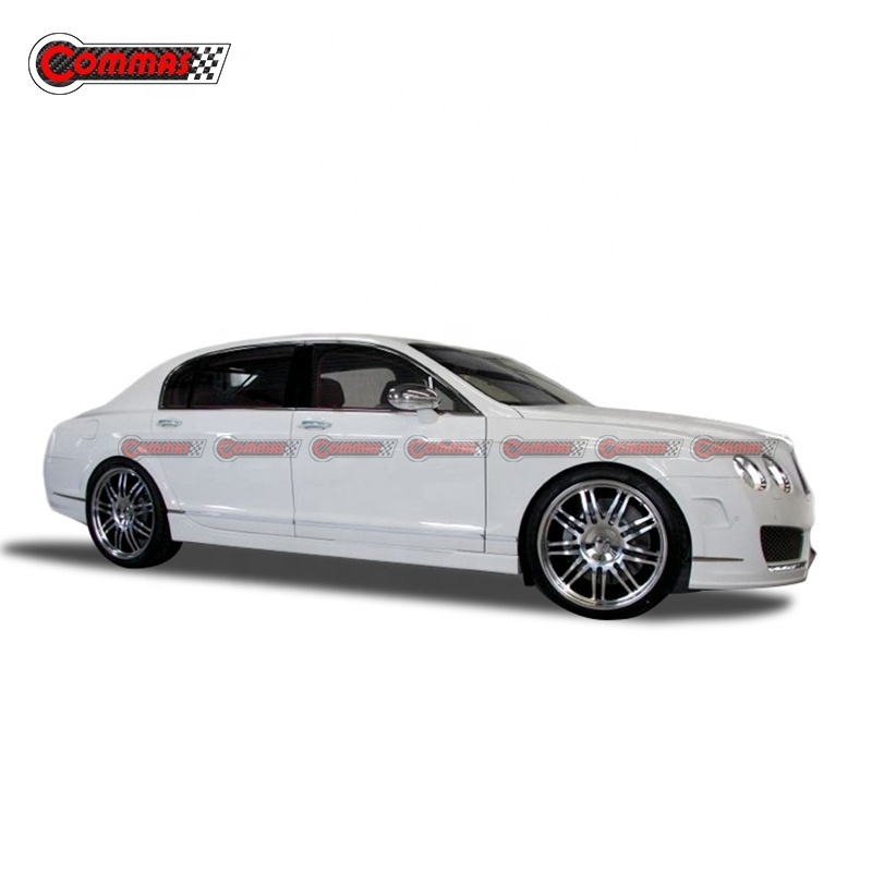 High Quality MSY Style Fiberglass Car Bumpers Front Rear Bumper With Exhaust Tips For Bentley Flying Spur Bodykit 2010-2014