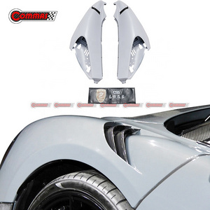 For Mclaren 540C 570S 600LT MSO Style Front Fender Vent Half Carbon Fiber Replacement Parts