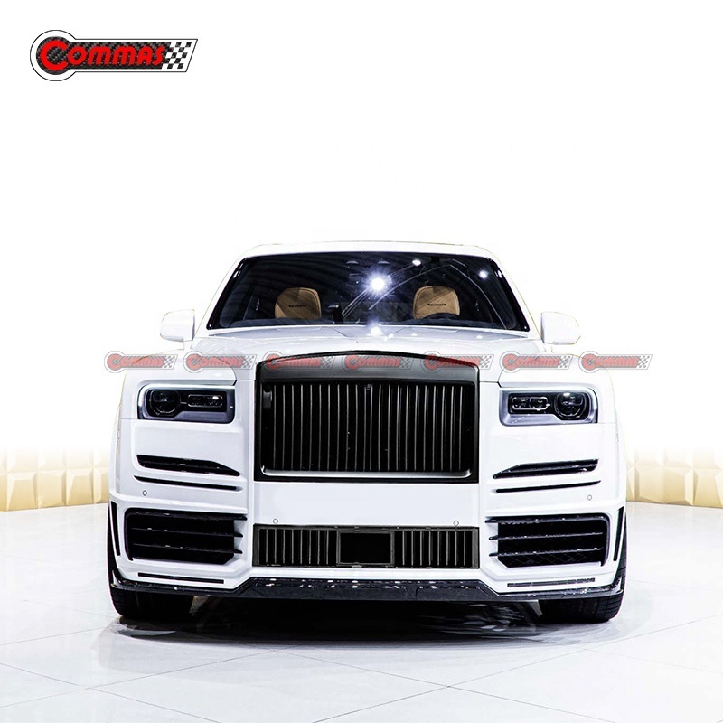 New Design MY Style FRP Front Bumper Chin Rear Bumper Side Skirt Car Tuning Body Kit For Rolls Royce Cullinan