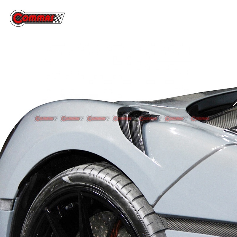 For Mclaren 540C 570S 600LT MSO Style Front Fender Vent Half Carbon Fiber Replacement Parts