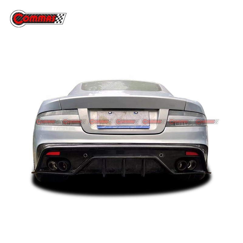 New Arrival Fiberglass Body Kit For Aston Martin DB9 Update DBS Model Front Rear Bumper Side Fenders Bodykit