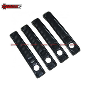 3k Carbon Fiber Car Exterior Trim Door Handles Covers For Mercedes Bens W463A W464 G Wagon Class G350 G400 G500 G55 G63 G65