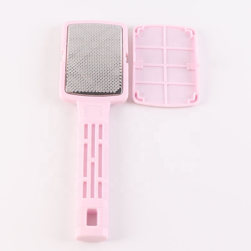 Hot Sale High Quality Pink Pedicure Foot File Set Personal Feet Care Tools Stainless Steel Foot Rasp Corn Callus Remover