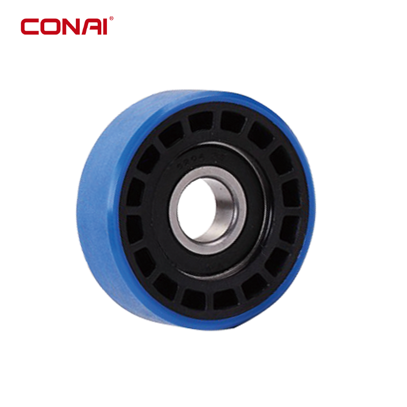 Supply All Brand Escalator Hot sale Canny 75*23.5 mm  step, handrail and chain roller with 6204-2RS bearing in good price