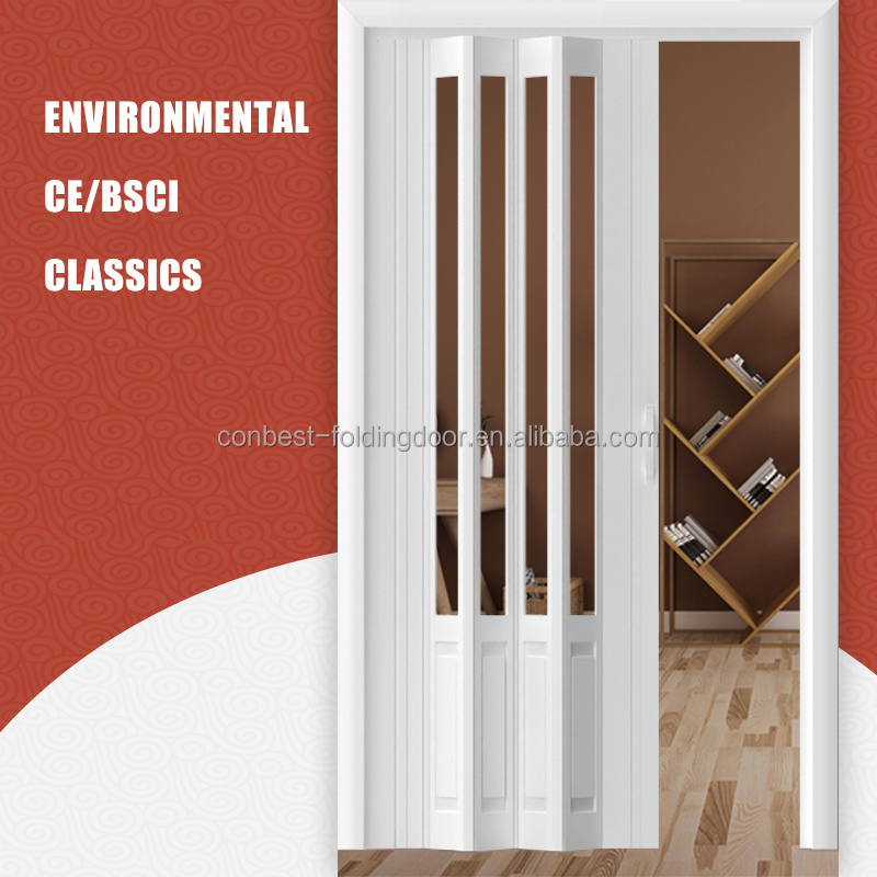 Good Quality Pvc Bathroom Louver Main Door Designs Double Door With Glass Of 6mm Thickness