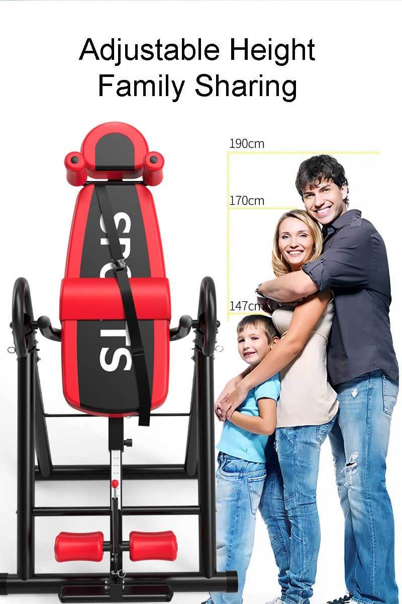 Gym Equipment Back Pain Relief Therapy Inversion Table