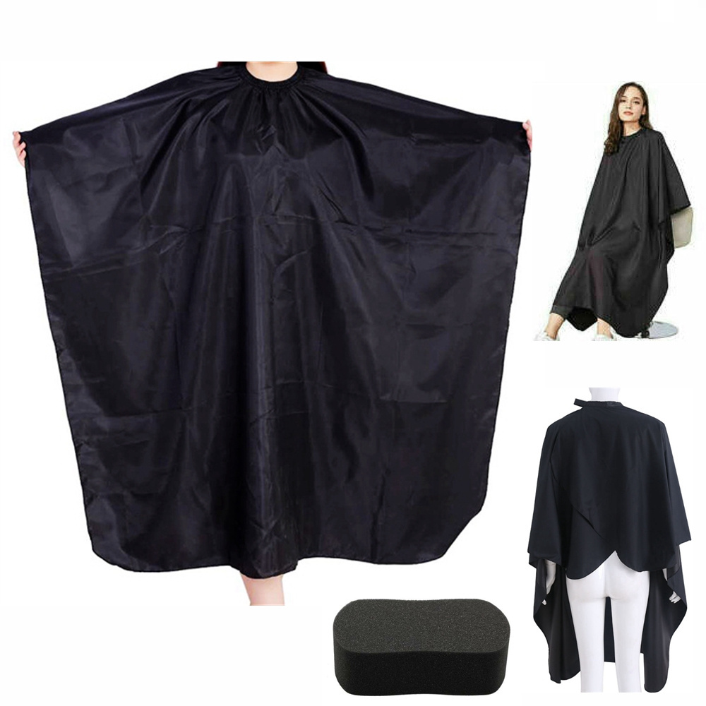 Professional Salon Cape Waterproof Hair Cutting Capes with Adjustable Neck Strap Breathable Capa for Hair Stylist Barber Cape