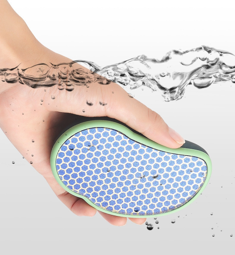 Nano Glass Foot File Feet Heel Scraper Shower Foot Scrubber Thick Dead Skin Remove Pedicure Wet Dry Foot Buffer Callus Remover