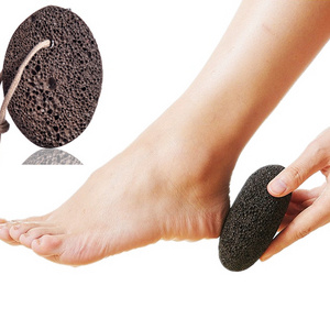 Pumice Stone Natural Callus Remover for Feet Dead Skin Remove Foot Scrub Exfoilating Pedicure Tools Foot Care Pumice Stone-Brown