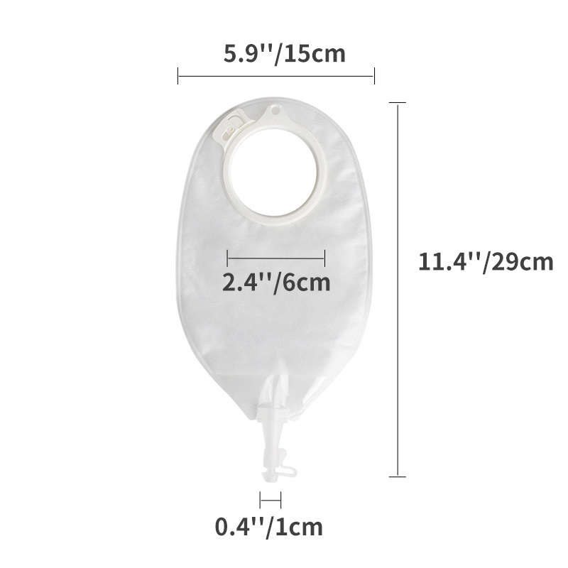 Seymoon 1759 Stock Colostomy Bag 2 System Bag Urostomy 60mm Sterile