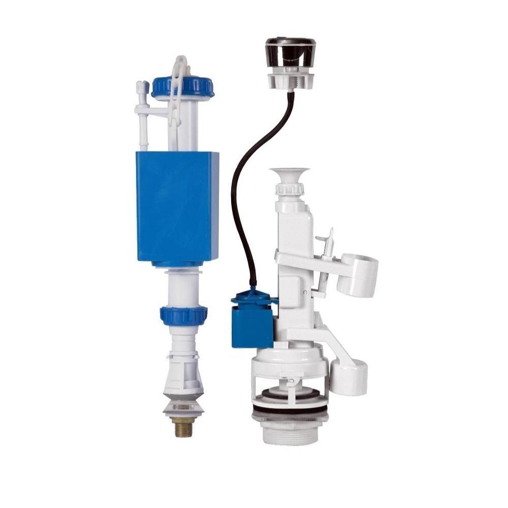 Most Popular High Quality TRUVA PNEUMATIC DUAL FLUSH MECHANISM PUSH SYSTEM (WITH ROCKET) Filling Valves