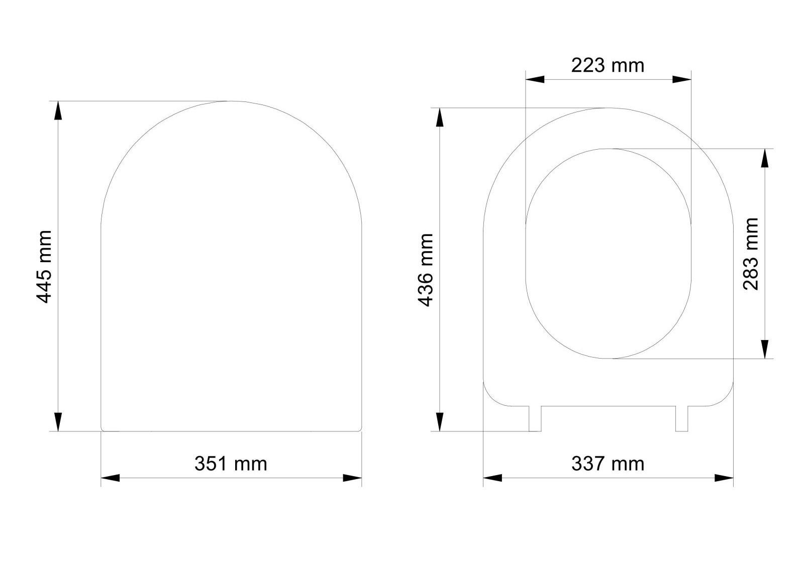 Low Shipping Fee MIMOZA SOFT CLOSE TOILET SEAT COVER (W/ PLASTIC BOTTOM TIGHTEN HINGES) Toilet Seats