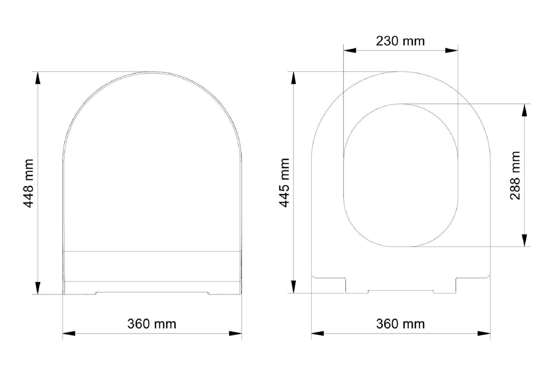 Discounted Product WHOLESALE-ACELYA DUROPLAST SLOW CLOSE TOILET SEAT (SLIM) Low Shipping Fee Toilet Seats