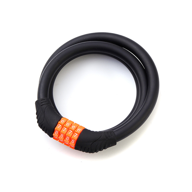 Bicycle Cable Lock Waterproof High Quality Children Password U Lock Cable Lock Portable Bikelock